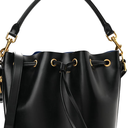 Saint Laurent Calfskin Medium Emmanuelle Bucket Bag Black 8 of 13