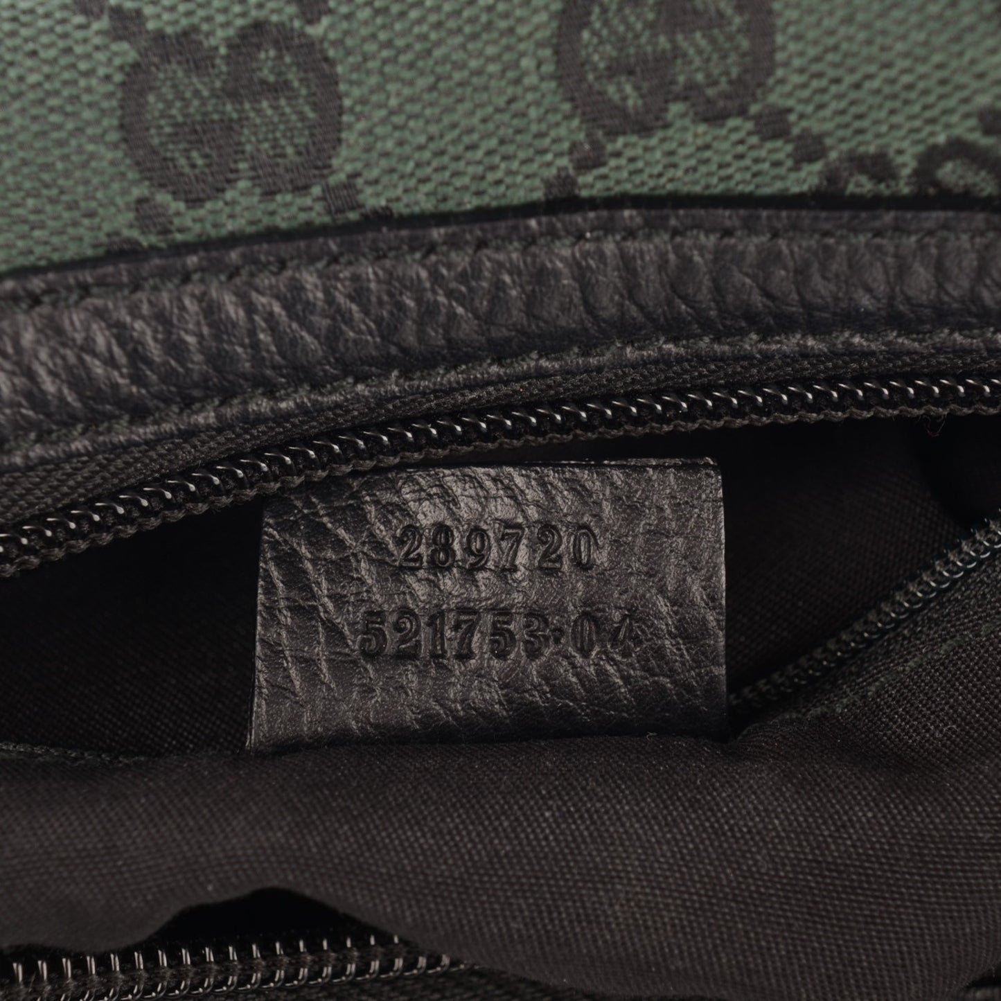Monogram Signature Hobo Green
