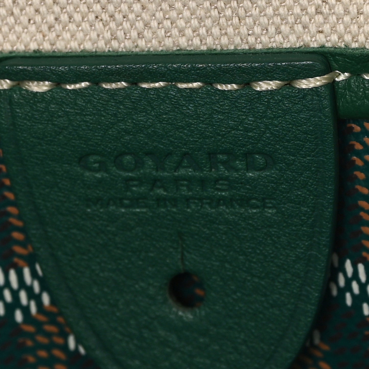 Goyardine Artois PM Green