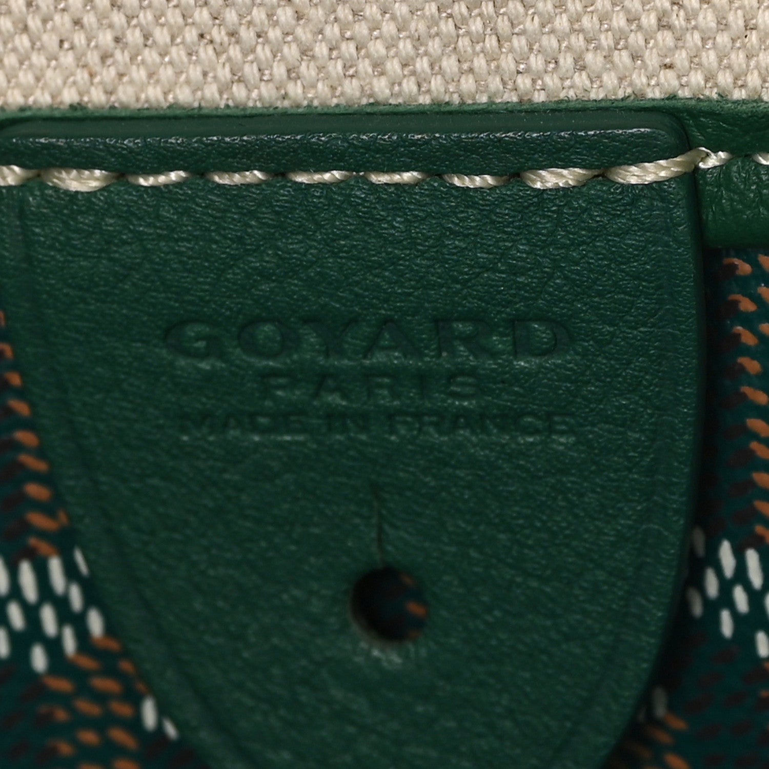 Goyard Goyardine Artois PM Green 6 of 11