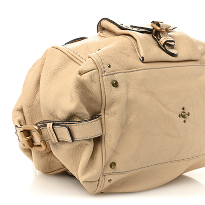 Chloe Calfskin Paddington Front Pocket Tote Creme 8 of 10