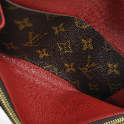 Louis Vuitton Monogram Emilie Wallet Red 5 of 7