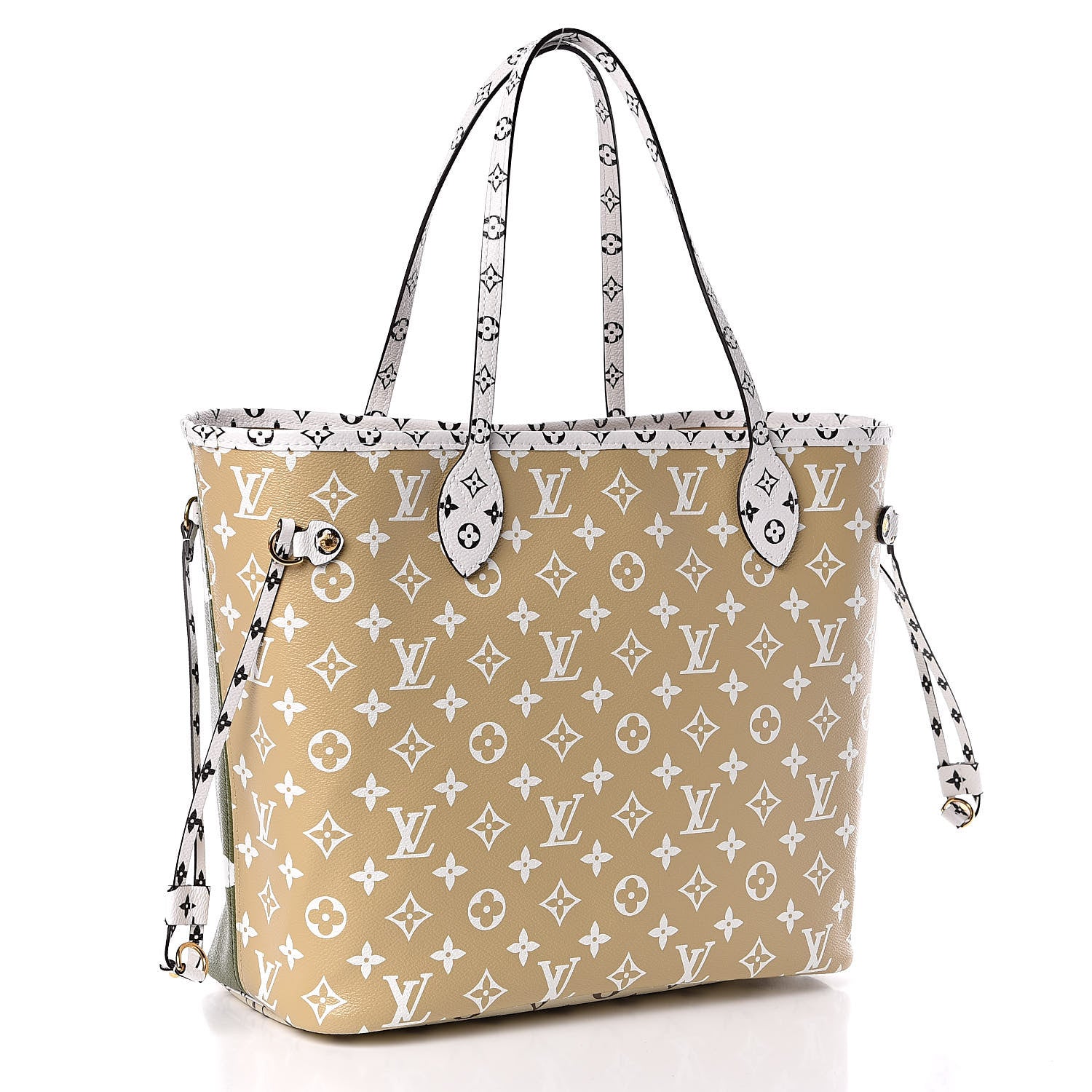Louis Vuitton Monogram Giant Neverfull MM Kaki 4 of 11
