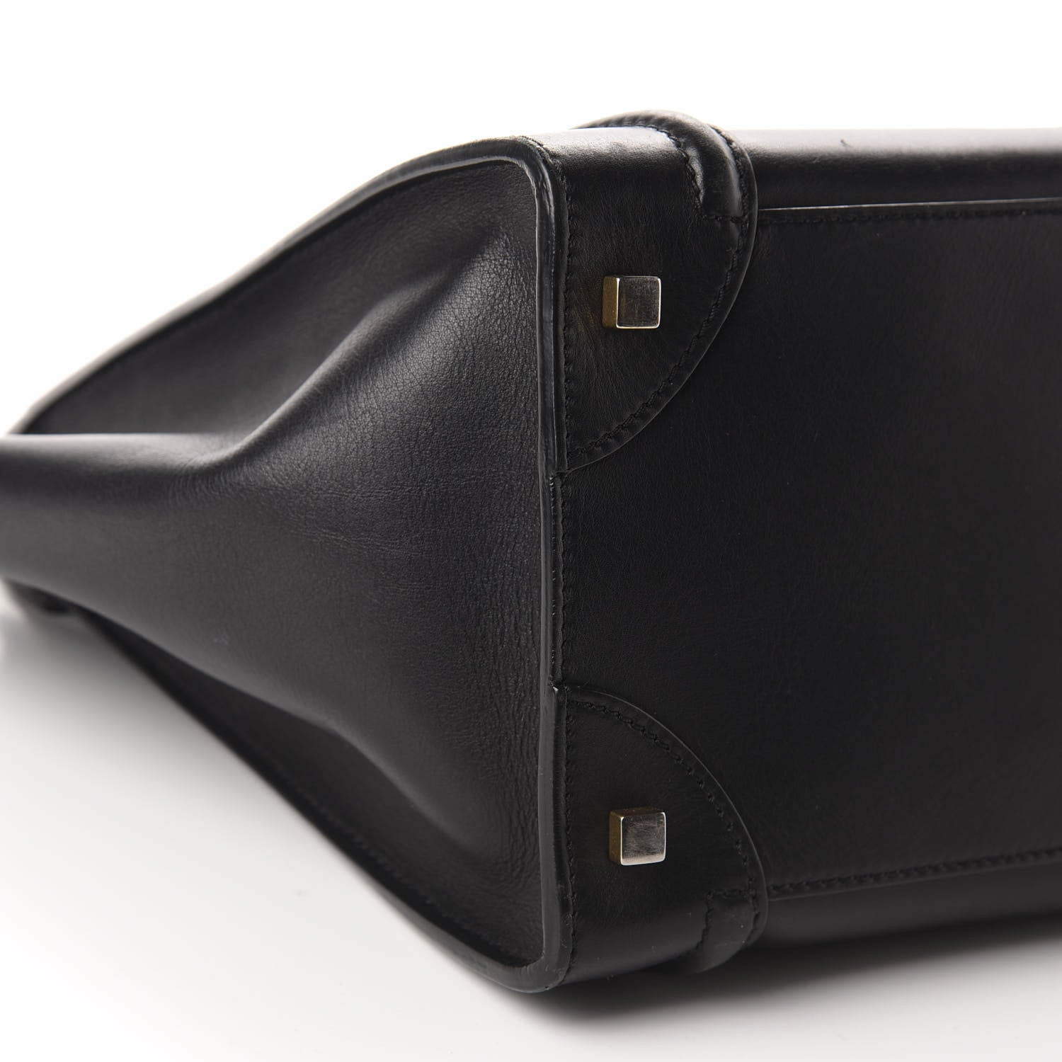 Celine Smooth Calfskin Mini Luggage Black 6 of 9