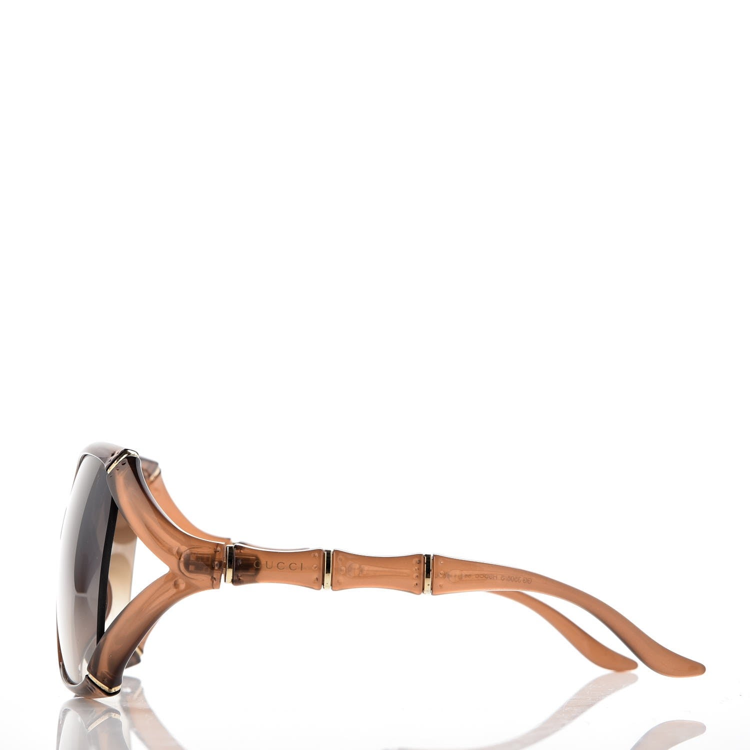 Gucci Bamboo Effect Sunglasses GG 3508/S Brown 3 of 9