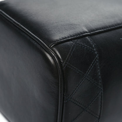 Chanel Lambskin Vanity Cosmetic Case Black 13 of 14