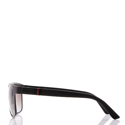Gucci Polarized Web Sunglasses GG2247/S Matte Black 3 of 8