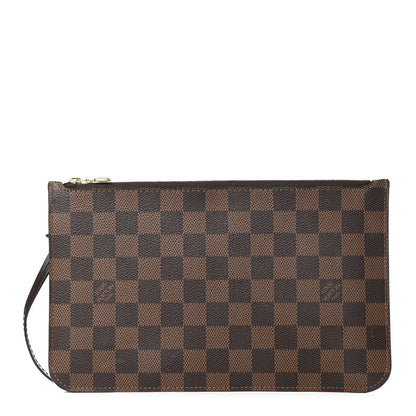 Louis Vuitton Damier Ebene Neverfull MM GM Pochette 1 of 7