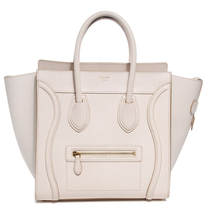 Celine Drummed Calfskin Mini Luggage 1 of 8