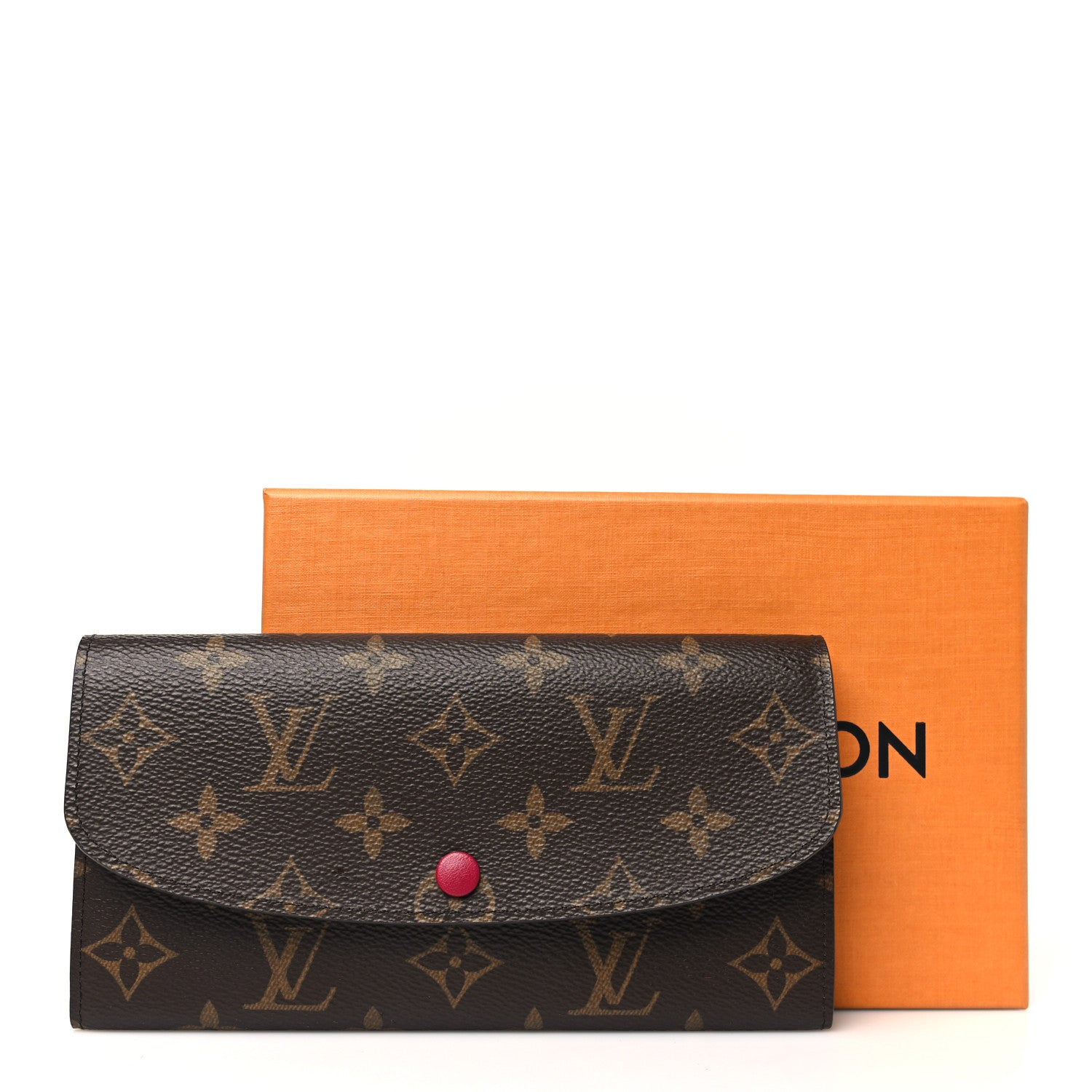 Louis Vuitton Monogram Emilie Wallet Fuchsia 8 of 8