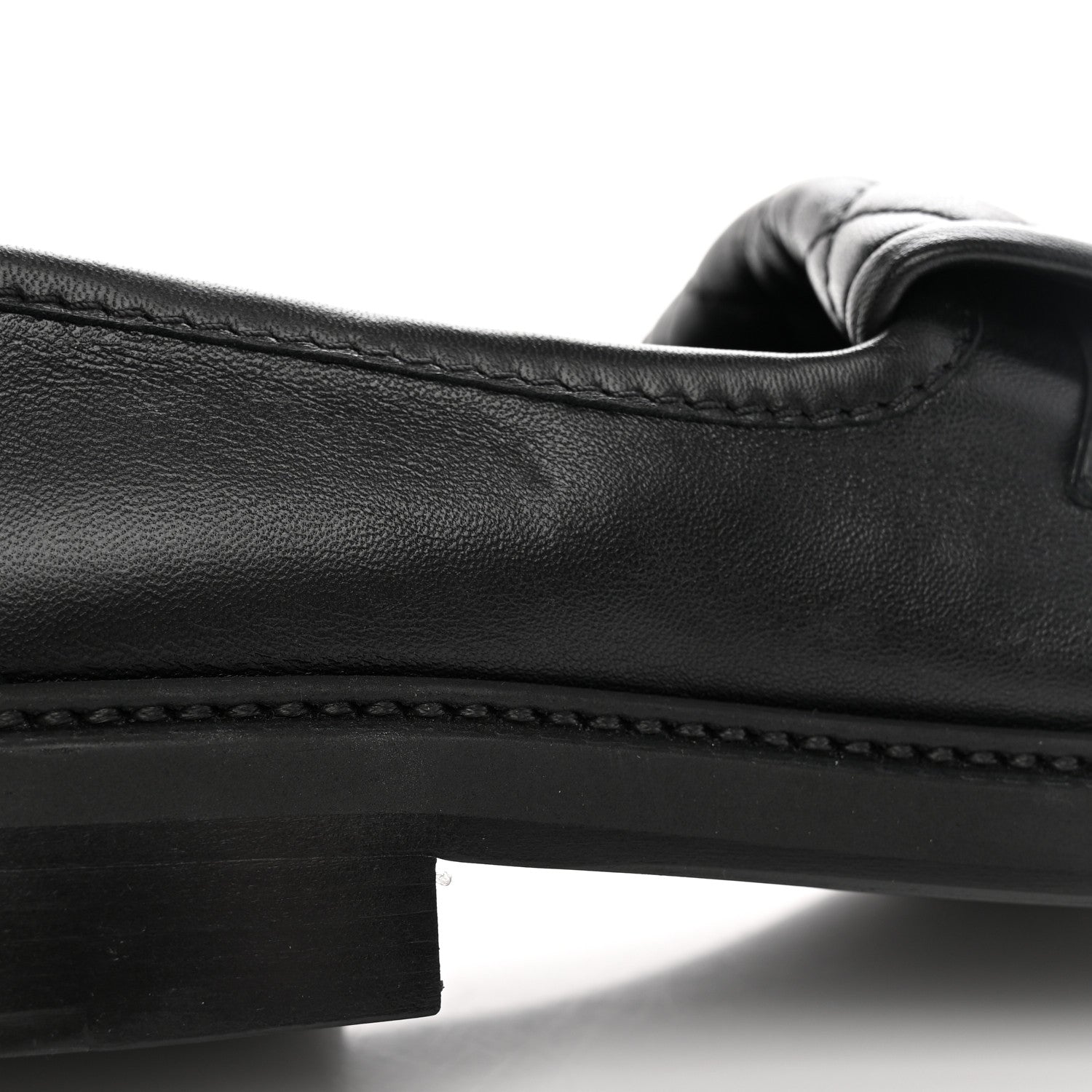 Chanel Lambskin Quilted CC Turnlock Loafers 36.5 Black 12 of 15