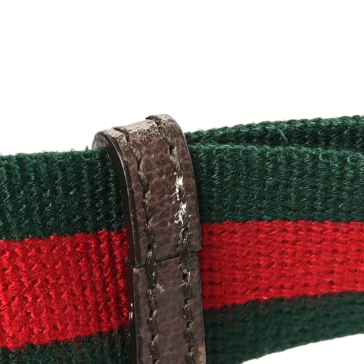 GG Supreme Monogram Neo Vintage Web Belt Bag Brown