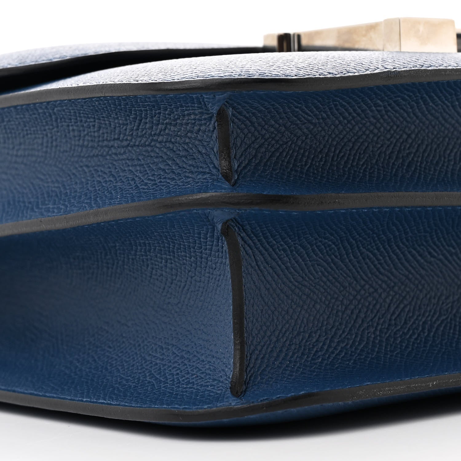 Hermes Epsom Enamel Constance 24 Deep Blue 10 of 14