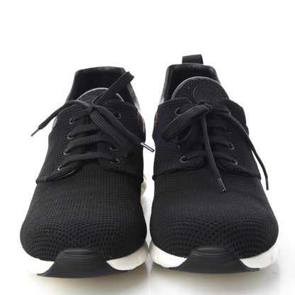 Louis Vuitton Mesh Monogram Fastlane Low Sneakers 11 Black 2 of 8