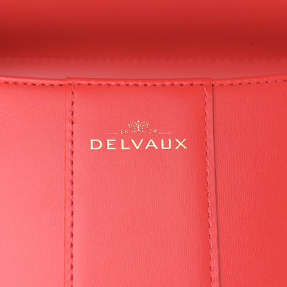 Delvaux Box Calfskin MM Brillant Satchel Red 5 of 11