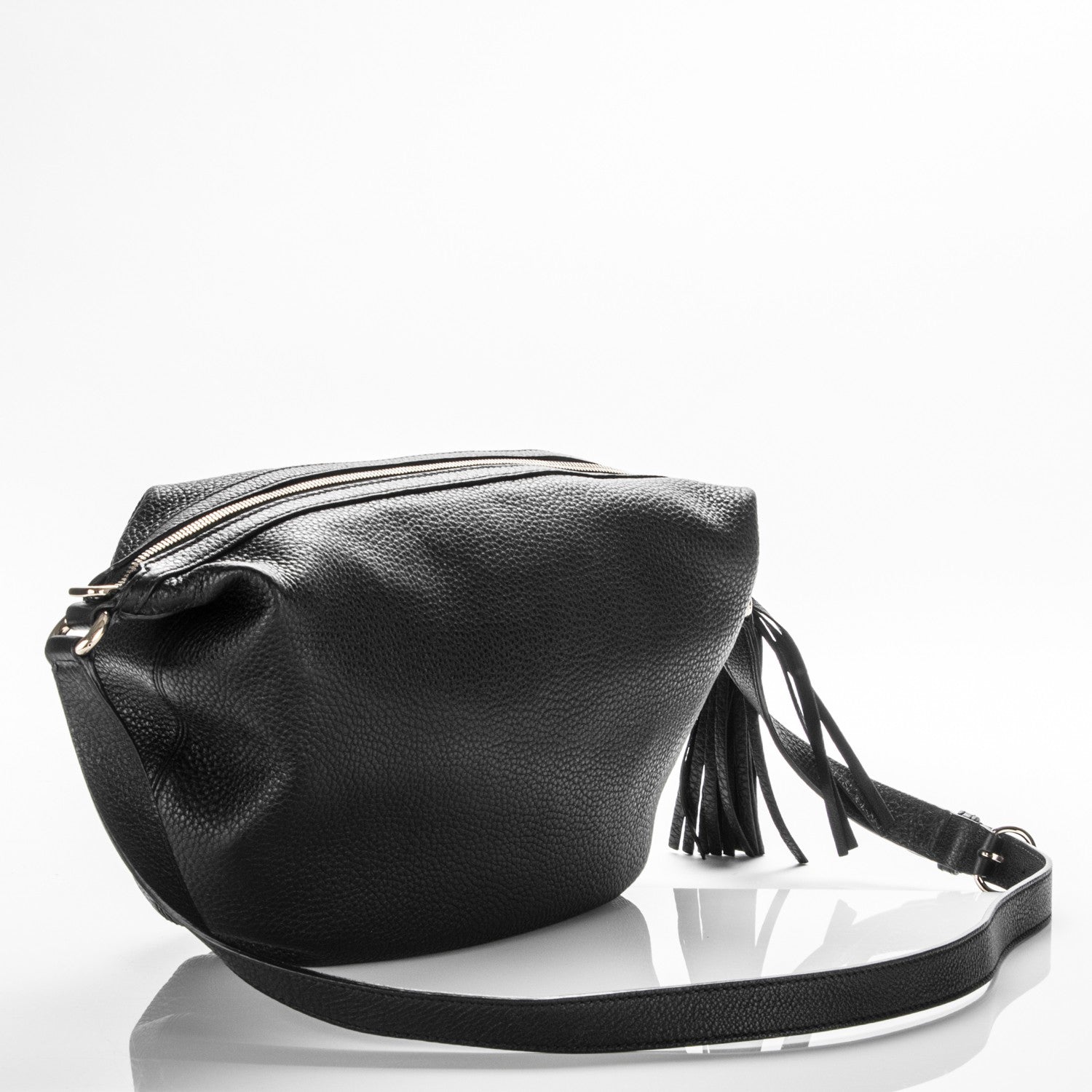 Gucci Pebbled Calfskin Medium Soho Hobo Black 3 of 7