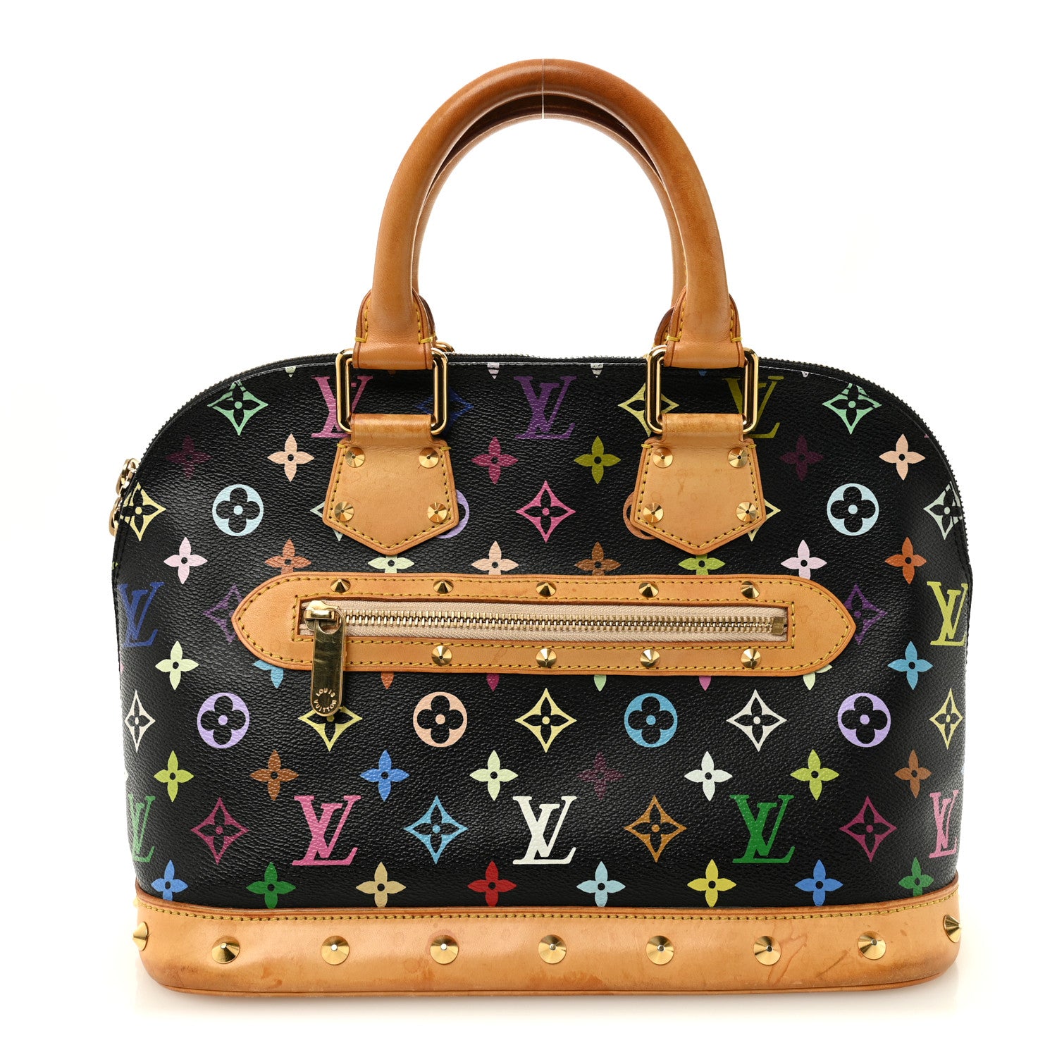 Louis Vuitton Monogram Multicolor Alma Black 1 of 10
