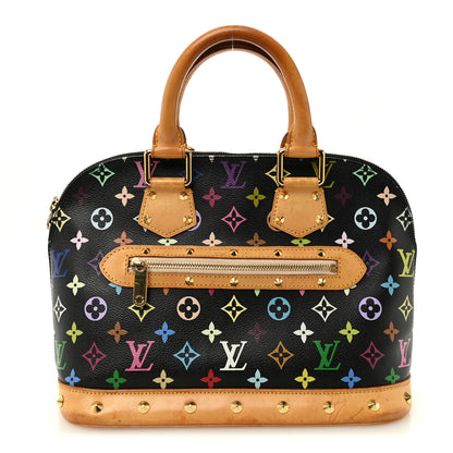 Louis Vuitton Monogram Multicolor Alma Black 1 of 10