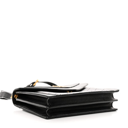 Saint Laurent Lambskin Quilted Mini Gaby Satchel Black 4 of 15