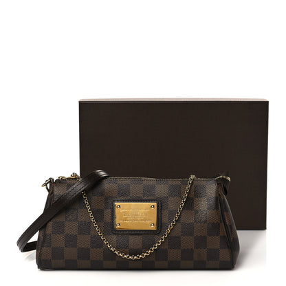 Louis Vuitton Damier Ebene Eva Clutch 11 of 11