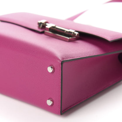 Hermes Epsom Verrou 21 Rose Pourpre 7 of 11