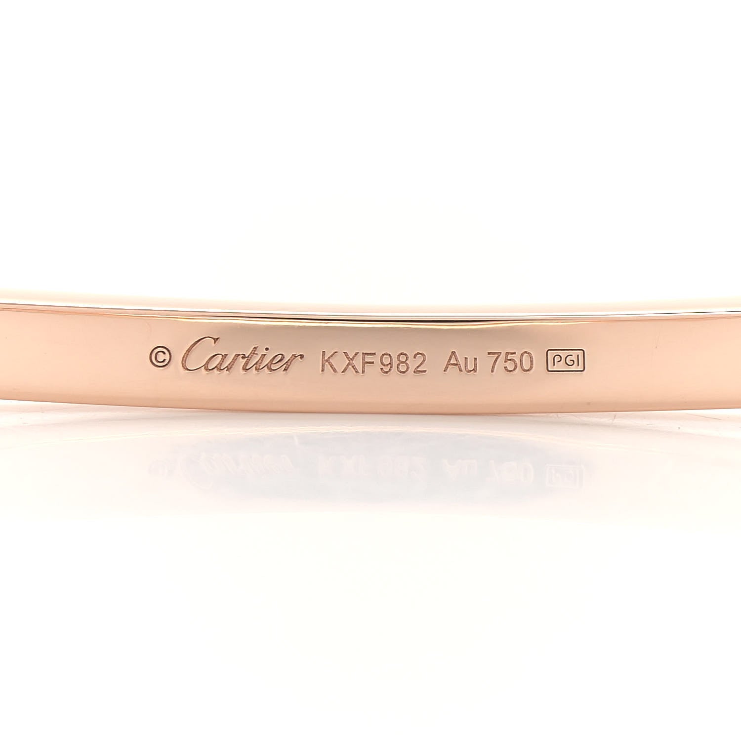 Cartier 18K Pink Gold LOVE Necklace 3 of 4