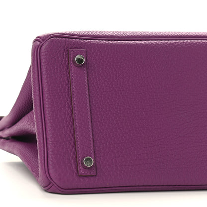 Hermes Togo Birkin 30 Anemone 7 of 8