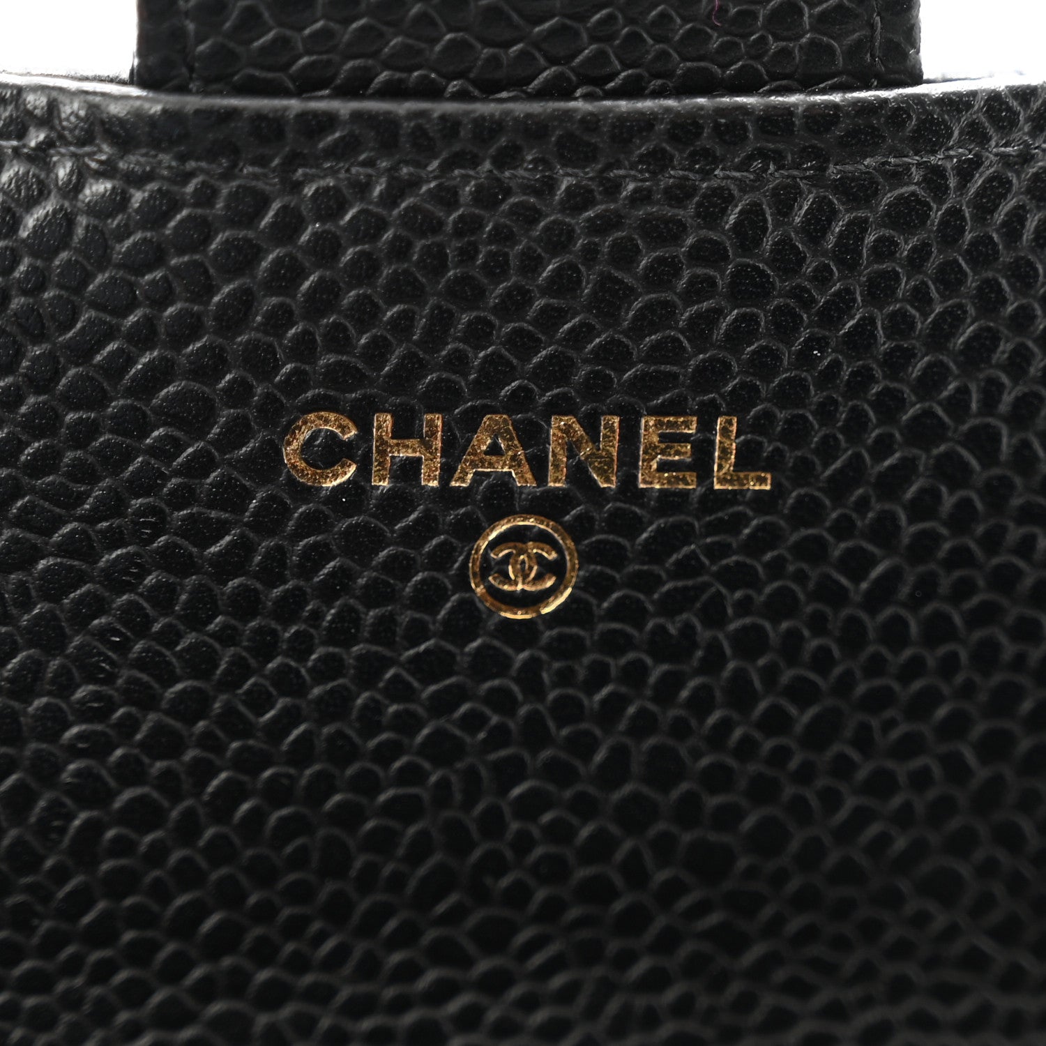Chanel Caviar Quilted Large Gusset Flap Wallet Black 6 of 11
