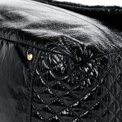 Chanel Vinyl XXL Rock and Chain Flap Black 9 of 20