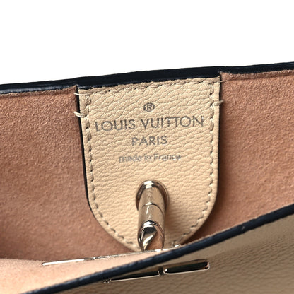 Louis Vuitton Calfskin Lockme Go Tote Black Vanilla 6 of 9