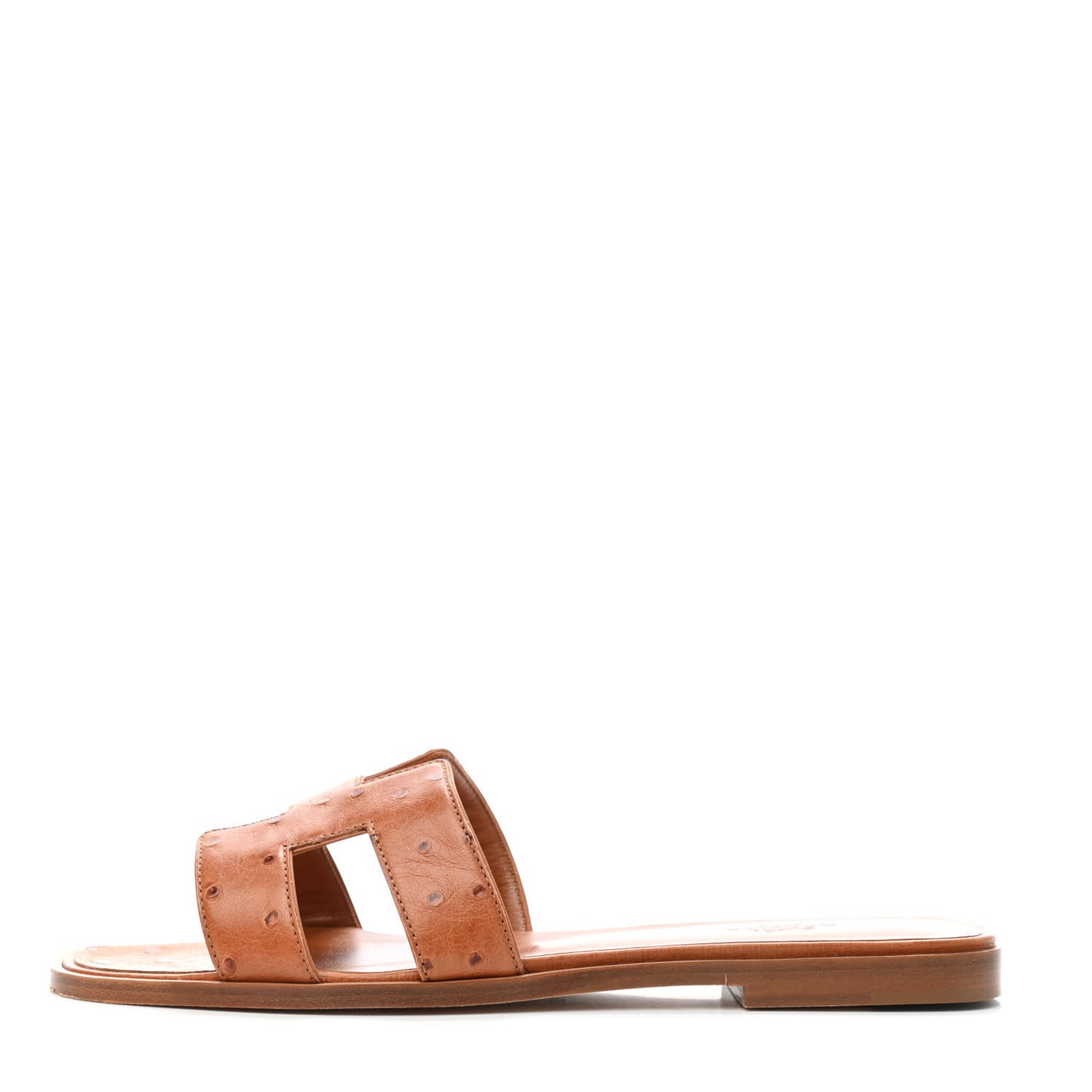 Ostrich Oran Sandals 39 Marron
