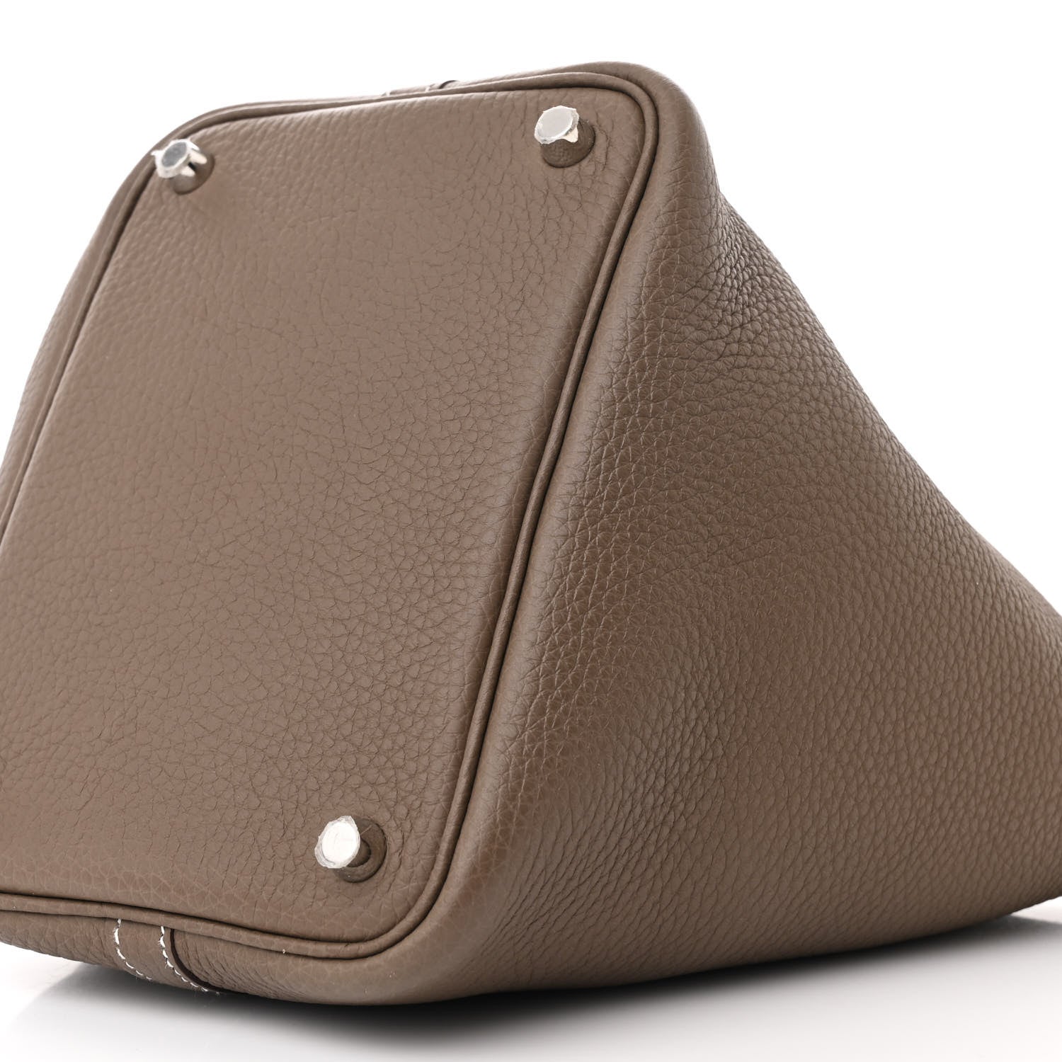 Hermes Taurillon Clemence Picotin Lock 18 PM Etoupe 10 of 10