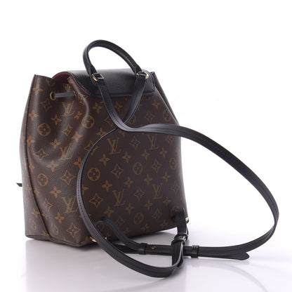 Louis Vuitton Monogram Montsouris PM Black 2 of 9