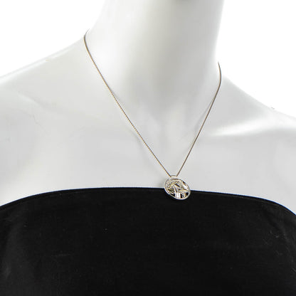 David Yurman Sterling Silver 18K Yellow Gold Cable Pendant Necklace 2 of 6