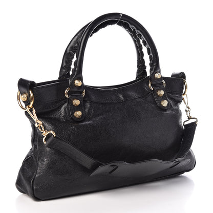 Balenciaga Agneau Giant 12 Gold Hardware First Black 3 of 9