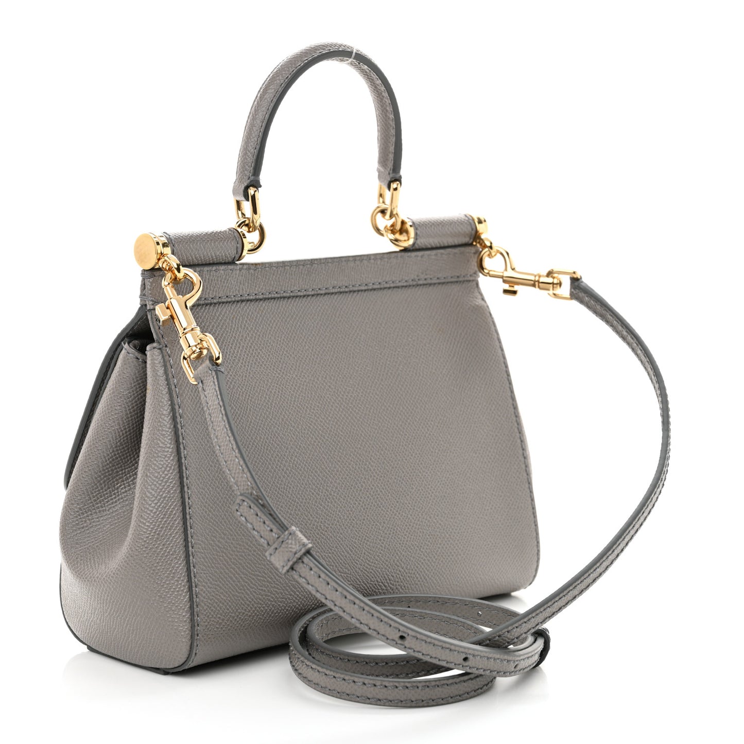 Dauphine Small Miss Sicily Satchel Grey