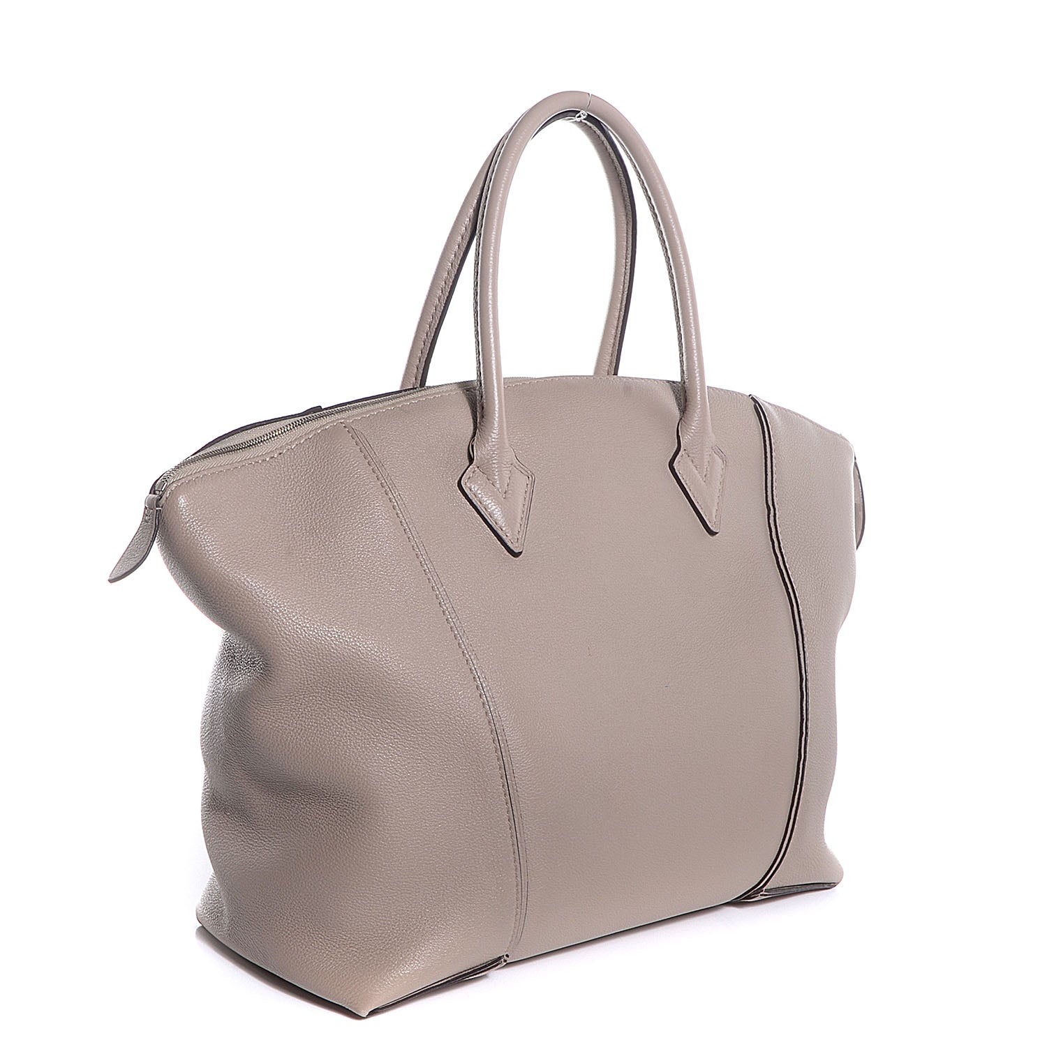 Louis Vuitton Veau Cachemire Soft Lockit MM Galet 3 of 9