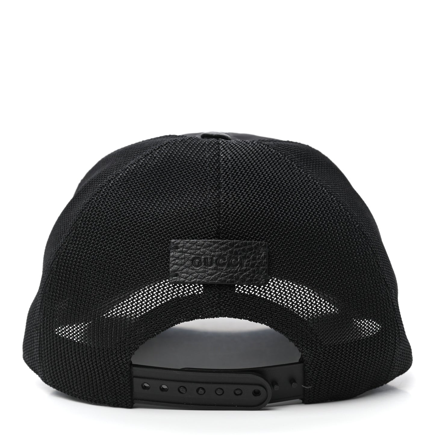Nylon Monogram Baseball Hat M Black