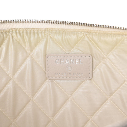 Chanel Caviar Studded Large Deauville Pouch Beige 6 of 7