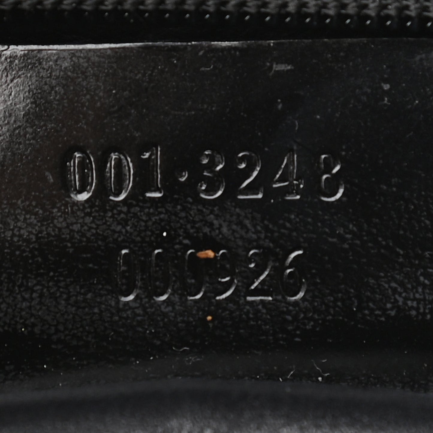 Patent Web Shoulder Bag Black