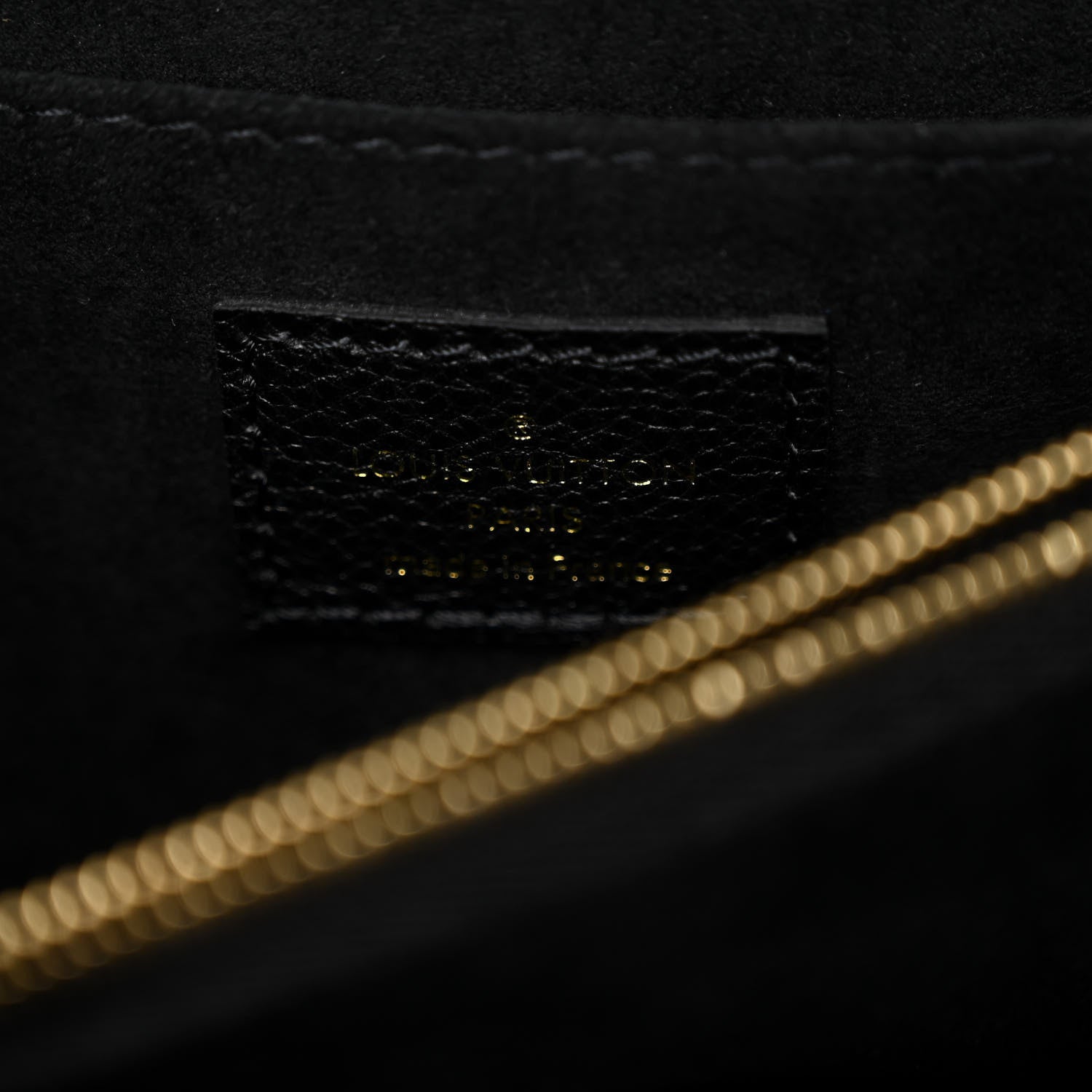 Louis Vuitton Empreinte Monogram Giant Madeleine MM Black 6 of 9