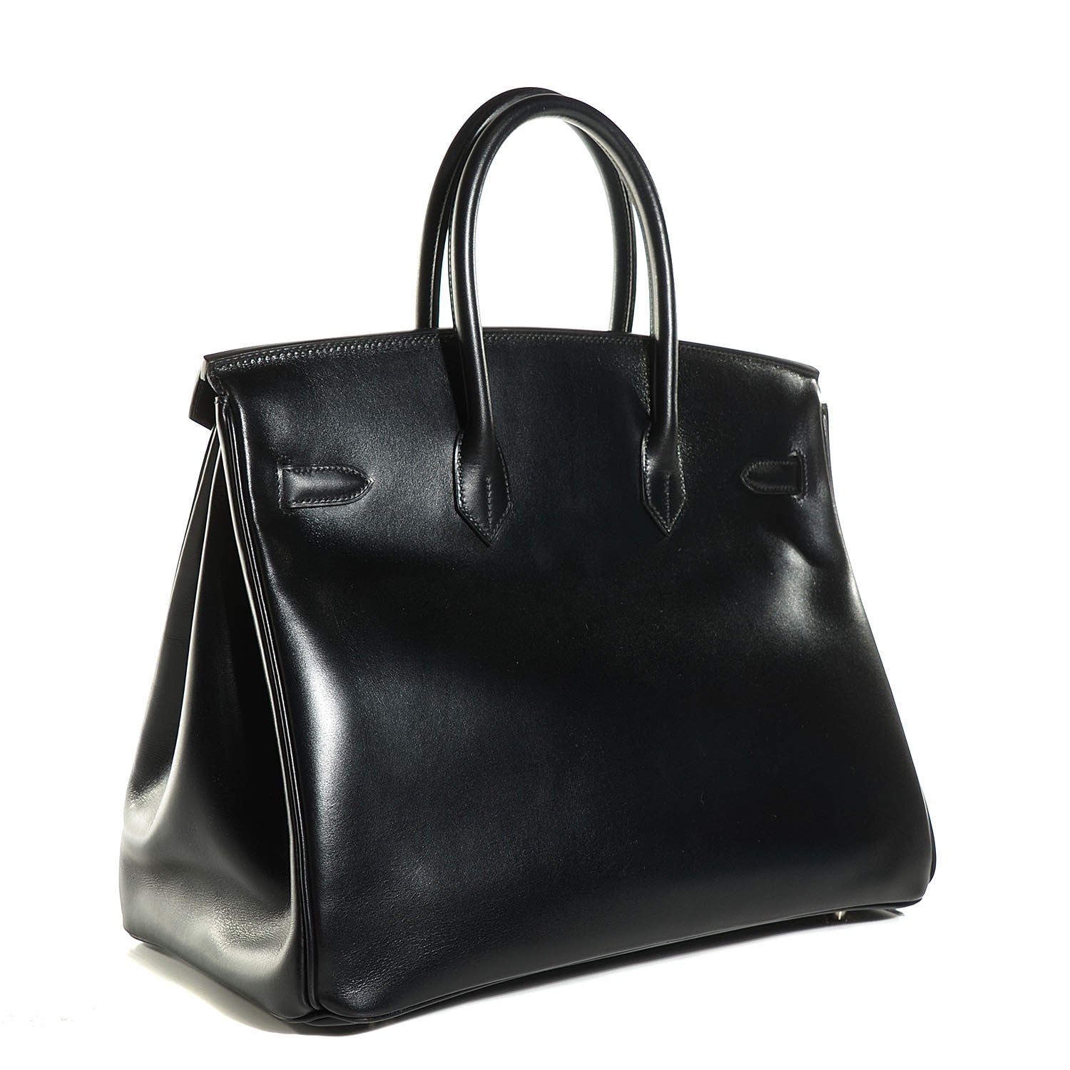 Hermes Veau Box Birkin 35 Black 5 of 28