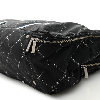 Chanel Nylon Large Travel Duffle Bag Black 10 of 10