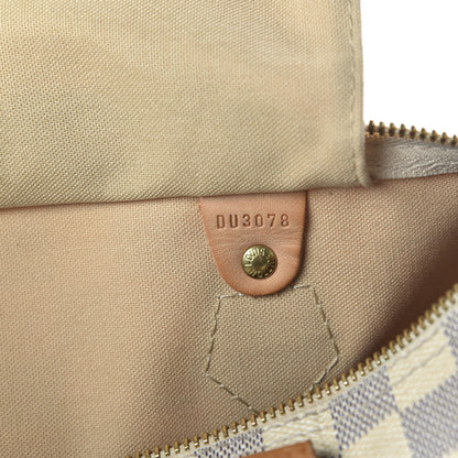 Louis Vuitton Damier Azur Speedy 30 9 of 16