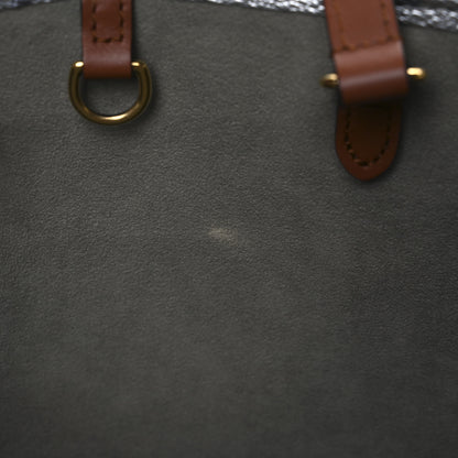 Louis Vuitton Metallic Monogram LV Garden OnTheGo MM Silver 10 of 11