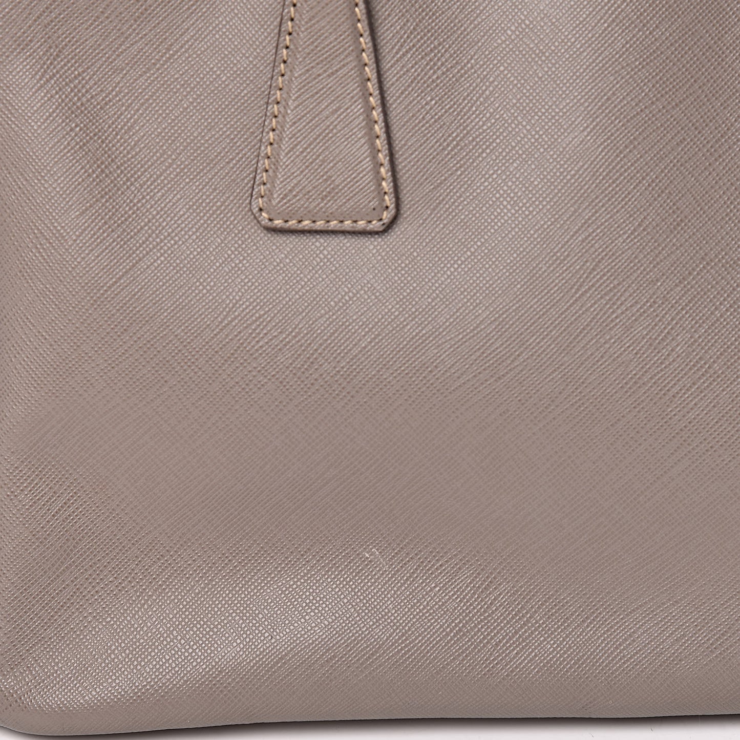 Saffiano Small Galleria Double Zip Tote Argilla