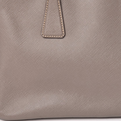 Prada Saffiano Small Galleria Double Zip Tote Argilla 12 of 17