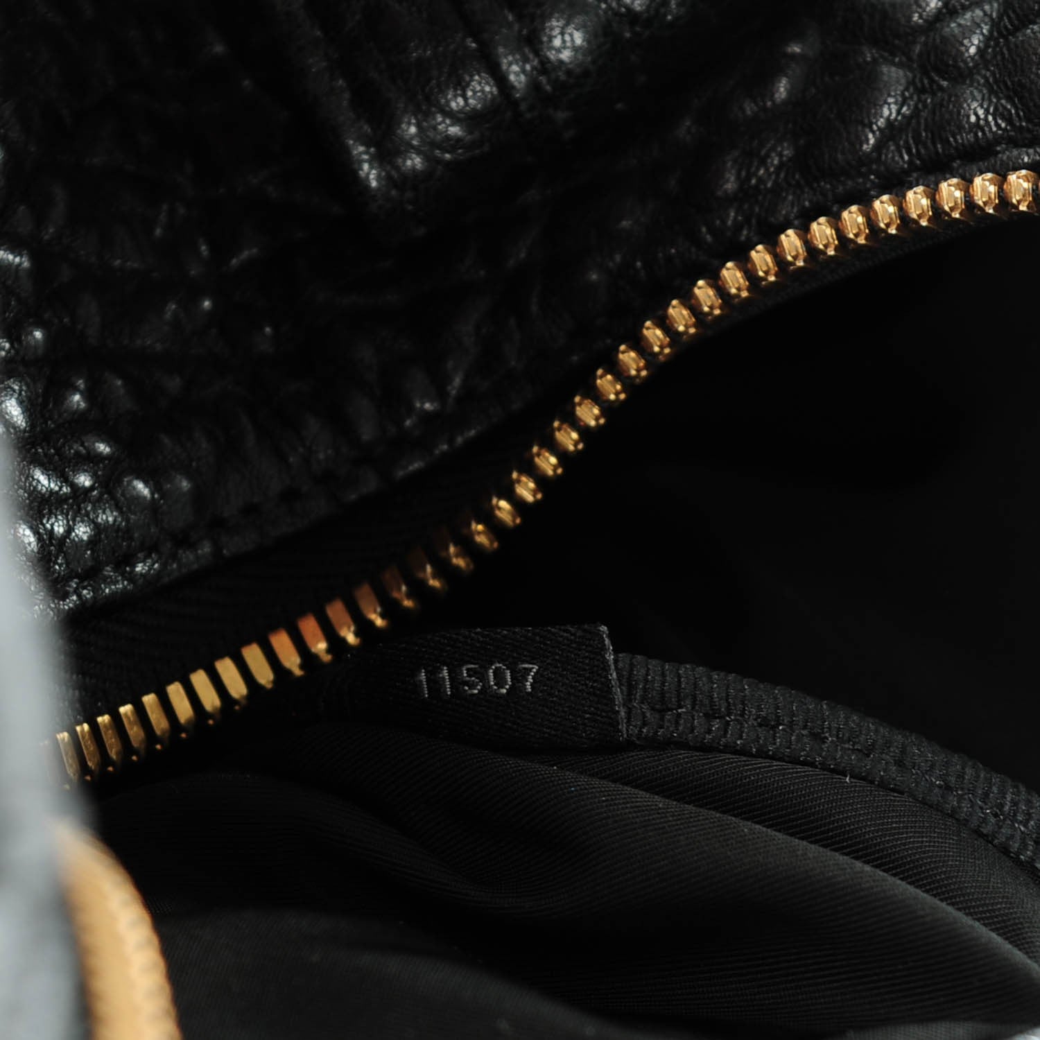 Alexander Wang Pebbled Lambskin Rockie Black Antique Brass Hardware 8 of 8