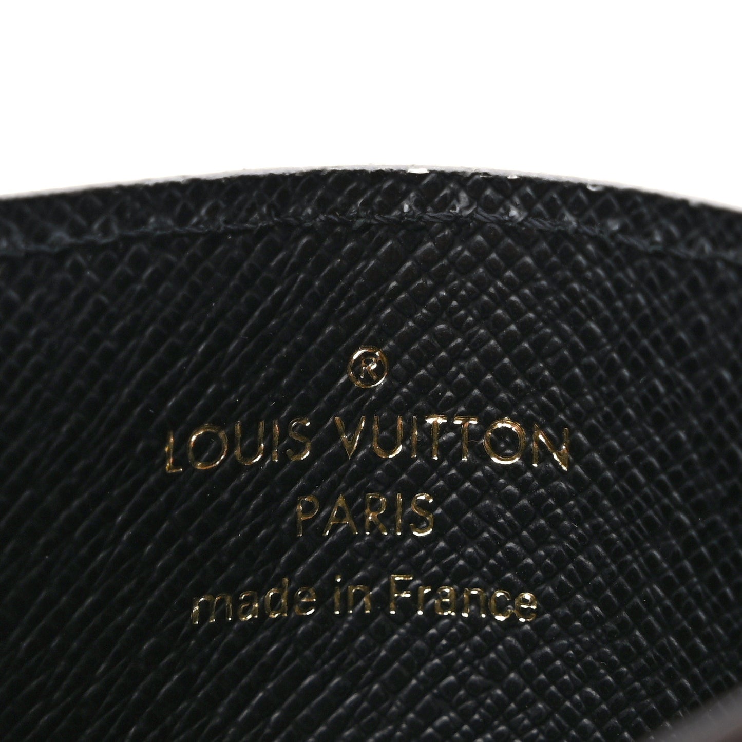 Reverse Monogram Card Holder