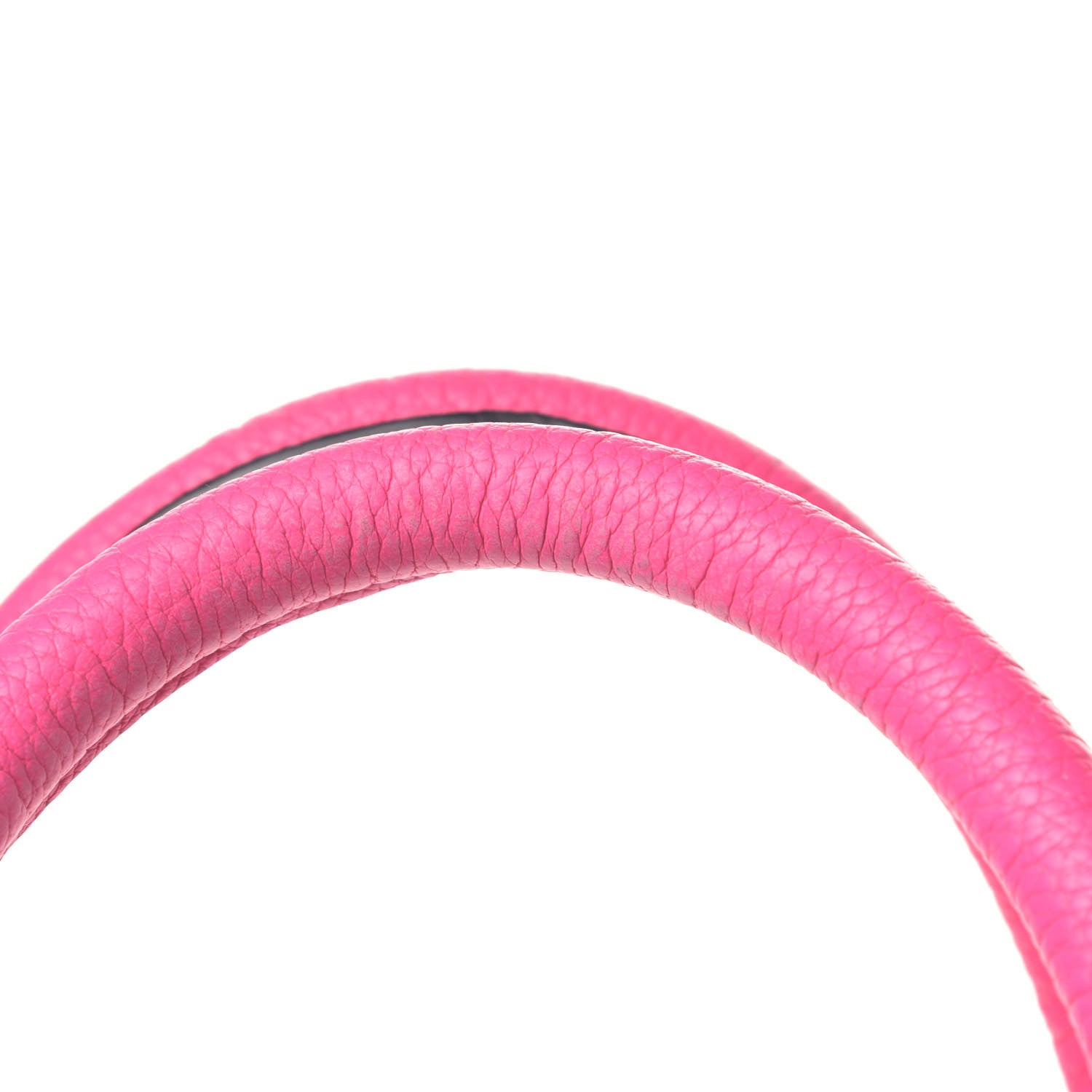 Celine Drummed Calfskin Mini Luggage Fluo Pink 15 of 20